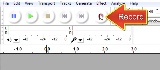 How To Use Audacity To Record and Edit Audio: Audio Recording