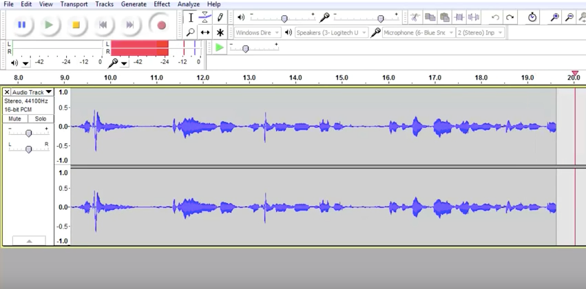 How To Use Audacity To Record and Edit Audio: Audio Recording