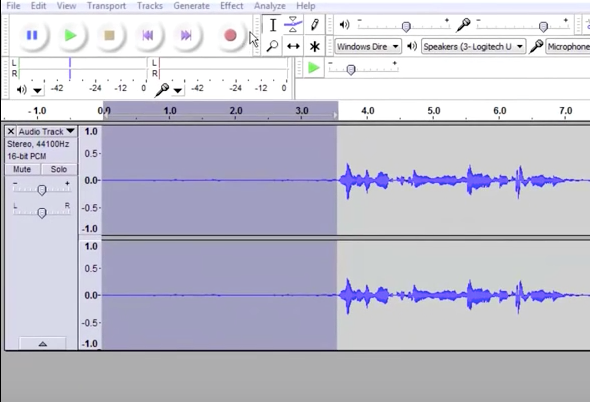 How To Use Audacity To Record and Edit Audio: Editing Audio