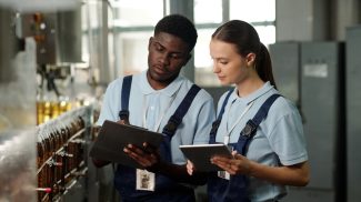 Checking information in delivery paper