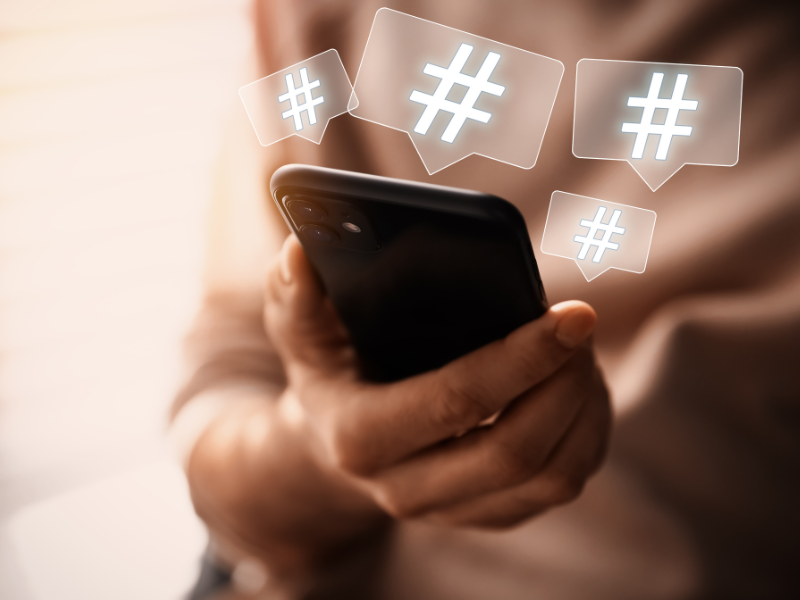 how to make money on twitter - hash tags