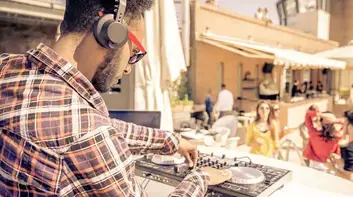 Small business entrepreneur SME freelance woman working at home office, BOX,tablet